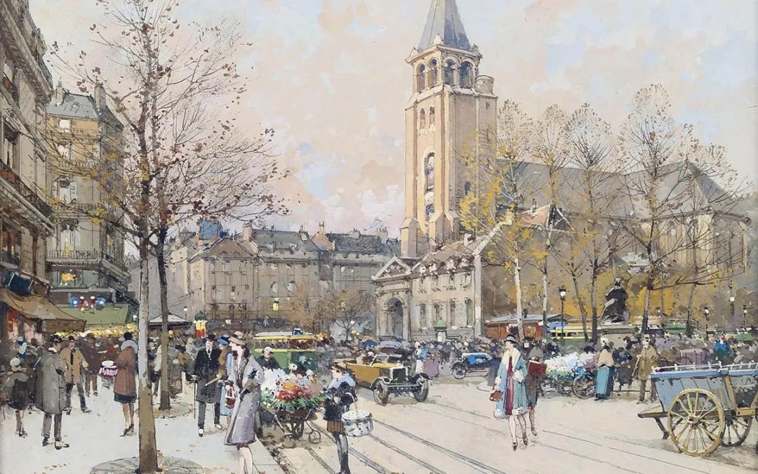 Saint-Germain-des-Prés au Moyen Âge